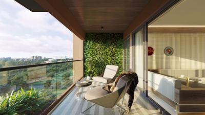 Balcony Image of 3379 Sq.ft 4 BHK Apartment / Flat for sale in Shilp Paradise, Bodakdev Ahmedabad for Rs. 30000000