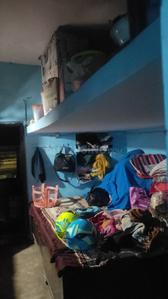 Kitchen Image of 500 Sq.ft 1 BHK Independent House for rent in Kalkaji New Delhi for Rs. 13000
