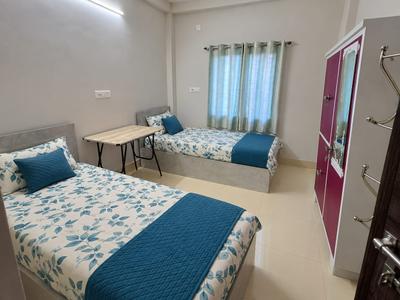 Bedroom Image of The Green View PG And Guest House in New Town, Kolkata