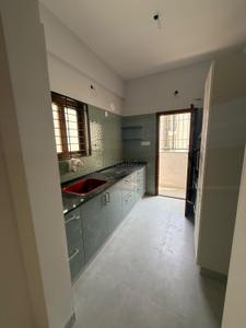 Kitchen Image of 1200 Sq.ft 2 BHK Builder Floor for rent in HSR Layout Bengaluru for Rs. 55000