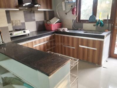 Kitchen Image of 1500 Sq.ft 3 BHK Apartment / Flat for rent in Arihant Vedang Heights, Sheopur Jaipur for Rs. 31000