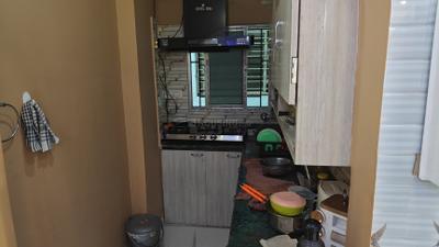 Kitchen Image of 930 Sq.ft 2 BHK Apartment / Flat for sale in Keshtopur Kolkata for Rs. 3800000