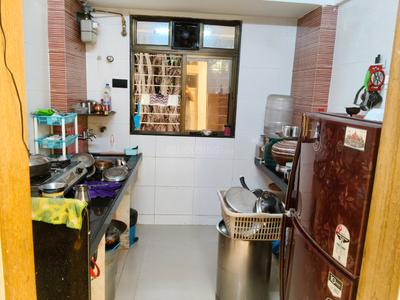 Kitchen Image of 950 Sq.ft 2 BHK Apartment / Flat for sale in Solitaire Heights, Mira Road East Mira Bhayandar for Rs. 9300000