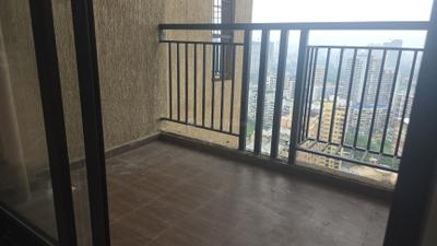 Balcony Image of 460 Sq.ft 1 BHK Apartment / Flat for rent in Raunak City Sector IV D6, Kalyan West Kalyan for Rs. 17500