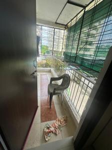 Balcony Image of 1650 Sq.ft 3 BHK Apartment / Flat for rent in Seminary Hills Nagpur for Rs. 25000