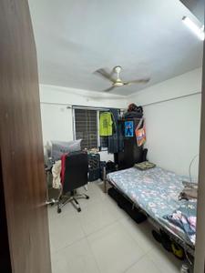 Bedroom Image of 967 Sq.ft 3 BHK Apartment / Flat for rent in Vardhaman Moonstone, Tathawade Pune for Rs. 37000