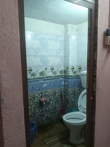 Bathroom Image of 250 Sq.ft 1 RK Independent House for rent in Rajarhat Kolkata for Rs. 5500