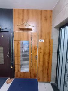 Kitchen Image of 1550 Sq.ft 3 BHK Apartment / Flat for rent in Vadsar Vadodara for Rs. 25000
