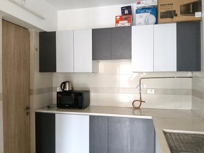 Kitchen Image of 1780 Sq.ft 3 BHK Apartment / Flat for rent in Soham Crystal Spires, Thane West Thane for Rs. 84000