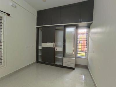 Bedroom Image of 450 Sq.ft 1 BHK Builder Floor for rent in Indira Nagar Bengaluru for Rs. 25005