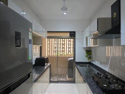 Kitchen Image of 856 Sq.ft 2 BHK Apartment / Flat for sale in Evershine Amavi 303 Phase 3, Virar West Virar for Rs. 5450000