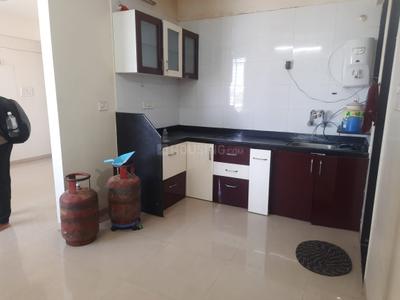 Kitchen Image of 850 Sq.ft 1.5 BHK Apartment / Flat for rent in Dreams Elina, Hadapsar Pune for Rs. 19000