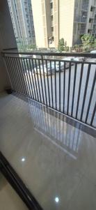 Balcony Image of 1245 Sq.ft 2 BHK Apartment / Flat for rent in Shaligram Prime, South Bopal Ahmedabad for Rs. 40000