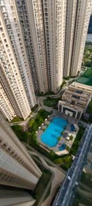Balcony Image of 1431 Sq.ft 3 BHK Apartment / Flat for sale in Auro Kohinoor, Kothaguda Hyderabad for Rs. 19000000