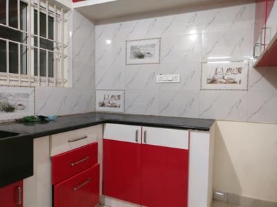 Kitchen Image of 700 Sq.ft 1 BHK Independent House for rent in Bellandur Bengaluru for Rs. 27000