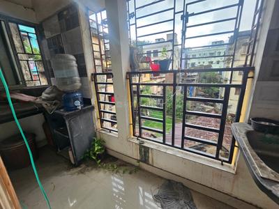 Balcony Image of 400 Sq.ft 1 RK Apartment / Flat for rent in Nagerbazar Kolkata for Rs. 6500