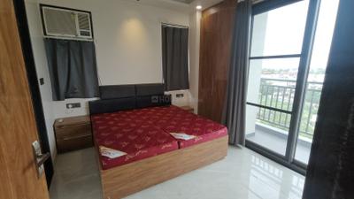 Bedroom Image of 800 Sq.ft 1 BHK Builder Floor for rent in Sector 52 Gurgaon for Rs. 30000