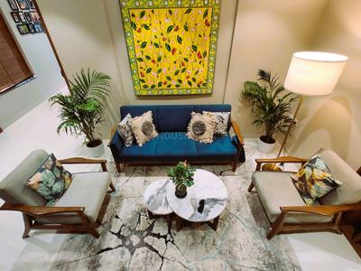 Hall Image of 1560 Sq.ft 3 BHK Apartment / Flat for rent in F5 Mount Unique, Baner Pune for Rs. 79000