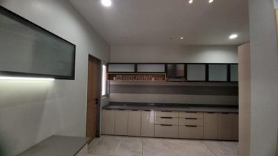 Kitchen Image of 1500 Sq.ft 3 BHK Apartment / Flat for rent in Karelibagh Vadodara for Rs. 24000