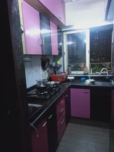 Kitchen Image of 571 Sq.ft 2 BHK Apartment / Flat for rent in Shagun Krishvi Heights, Girgaon Mumbai for Rs. 85000