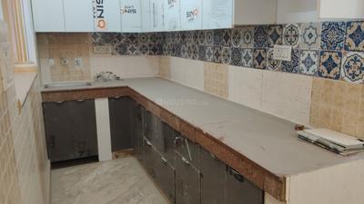 Kitchen Image of 1000 Sq.ft 3 BHK Builder Floor for sale in Hari Nagar New Delhi for Rs. 7800000