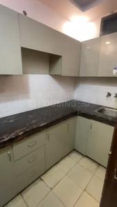 Kitchen Image of 770 Sq.ft 1 BHK Builder Floor for rent in Hari Nagar New Delhi for Rs. 16500