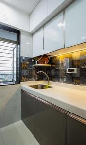Kitchen Image of 780 Sq.ft 1 BHK Apartment / Flat for sale in Sethia Kalpavruksh Heights, Kandivali West Mumbai for Rs. 13500000