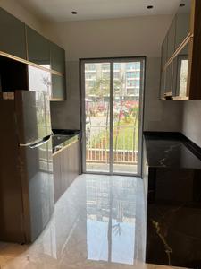Kitchen Image of 900 Sq.ft 2 BHK Builder Floor for sale in JSB Nakshatra Veda, Vasai East Vasai for Rs. 6200000