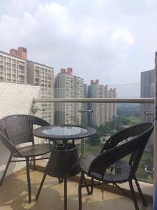 Bedroom Image of 640 Sq.ft 1 RK Apartment / Flat for rent in Lodha Belmondo, Gahunje Pune for Rs. 42000