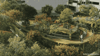 Image of 1449 Sq.ft 3 BHK Apartment / Flat for sale in Mahindra IvyLush, Wagholi, Pune for Rs. 14600000
