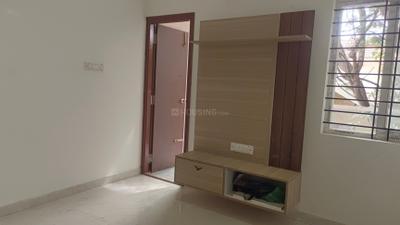 Living Room Image of 750 Sq.ft 1 BHK Apartment / Flat for rent in Thanisandra Bengaluru for Rs. 22000
