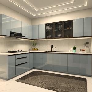 Kitchen Image of 4640 Sq.ft 4 BHK Apartment / Flat for sale in Swam Symphony, Science City Ahmedabad for Rs. 22000000