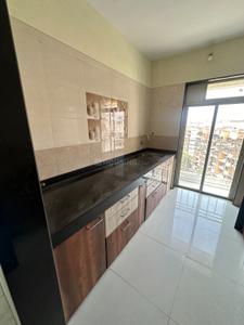 Kitchen Image of 550 Sq.ft 1 BHK Apartment / Flat for rent in Royce Paradise, Kalyan West Kalyan for Rs. 12500