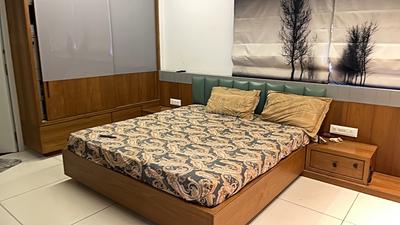 Bedroom Image of 2160 Sq.ft 3 BHK Apartment / Flat for sale in Samved Green Valley, Sargasan Gandhinagar for Rs. 13000000