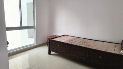 Bedroom Image of 910 Sq.ft 3 BHK Apartment / Flat for sale in Shapoorji Pallonji Shukhobrishti, New Town Kolkata for Rs. 5900000