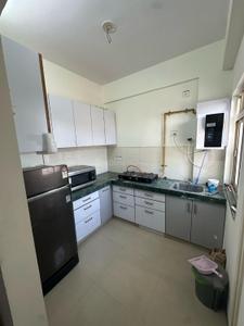 Kitchen Image of 650 Sq.ft 1 BHK Apartment / Flat for rent in Adani Pratham Phase 2, Vaishno Devi Circle Ahmedabad for Rs. 21000