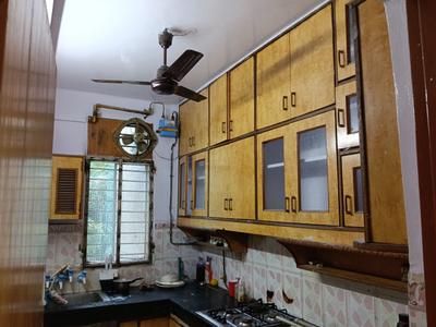 Kitchen Image of 1400 Sq.ft 3 BHK Apartment / Flat for rent in CGHS Harsukh Apartments, Sector 7 Dwarka New Delhi for Rs. 45000