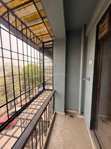 Balcony Image of 550 Sq.ft 1 BHK Apartment / Flat for rent in Mahaveer River Valley Tower Phase I, Kalyan West Kalyan for Rs. 13499