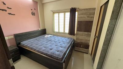 Bedroom Image of 1250 Sq.ft 2 BHK Apartment / Flat for rent in New Maninagar Ahmedabad for Rs. 13000