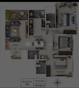 Image of 2386 Sq.ft 3 BHK Apartment / Flat for sale in Vyas Ashwamedh, Kothrud, Pune for Rs. 38000000