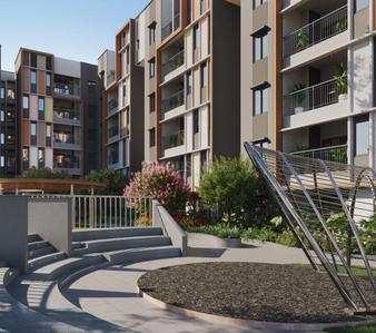 Image of 1120 Sq.ft 2 BHK Apartment / Flat for sale in TVS Emerald Verde Vista, Padur, Chennai for Rs. 8940000