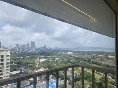 Balcony Image of 670 Sq.ft 1 BHK Apartment / Flat for rent in Sarah Continental Heights, Sewri Mumbai for Rs. 45000