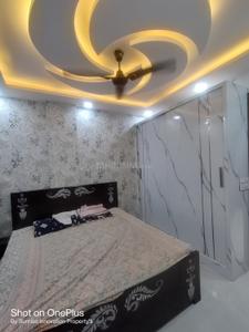 Bedroom Image of 750 Sq.ft 2 BHK Builder Floor for rent in Razapur Khurd New Delhi for Rs. 24500