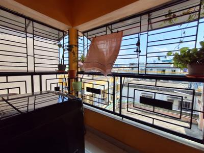 Balcony Image of 980 Sq.ft 3 BHK Apartment / Flat for sale in Keshtopur Kolkata for Rs. 4750000