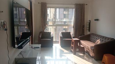 Living Room Image of 800 Sq.ft 2 BHK Apartment / Flat for rent in Godrej Tranquil, Kandivali East Mumbai for Rs. 57500