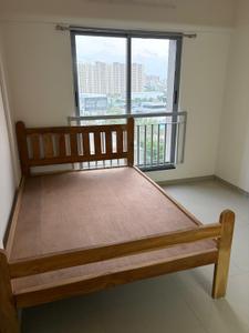 Bedroom Image of 850 Sq.ft 2 BHK Apartment / Flat for sale in Mahindra Happinest Tathawade, Tathawade Pune for Rs. 7599999