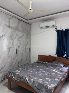 Bedroom Image of 1250 Sq.ft 2 BHK Apartment / Flat for rent in Madhapur Hyderabad for Rs. 45000