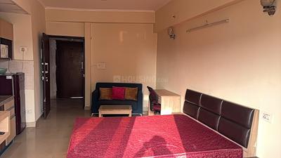 Living Room Image of 450 Sq.ft 1 BHK Apartment / Flat for rent in Supertech Ecociti, Sector 137 Noida for Rs. 19500