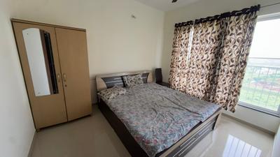Bedroom Image of 600 Sq.ft 2 BHK Apartment / Flat for rent in Kolte Patil Life Republic Sector R16 16th Avenue Arezo M Building, Marunji Pune for Rs. 25000