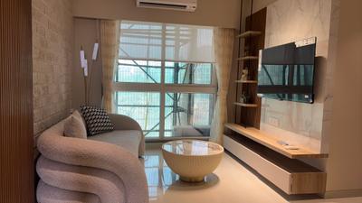 Living Room Image of 1200 Sq.ft 2 BHK Apartment / Flat for sale in 147 Green, Ulwe Navi Mumbai for Rs. 9600000